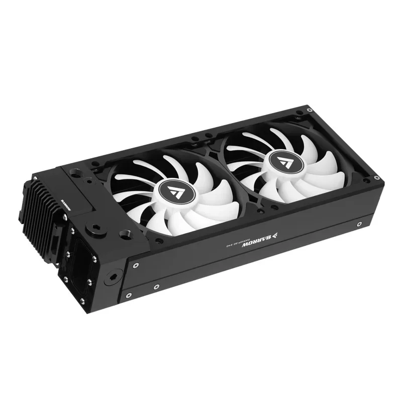 Imagem -02 - Barrow Aio 360 Radiador Radiador Mais 17w Pwm Bomba Ventilador Integrado para Sistema de Refrigeração Dissipador Calor