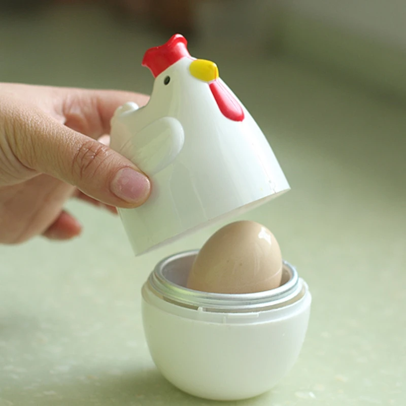 Microwave Egg Boiler Home Chicken Shaped Cooker Kitchen Cooking Appliance egg holder for boiled eggs kitchen tool oeuf cuisson