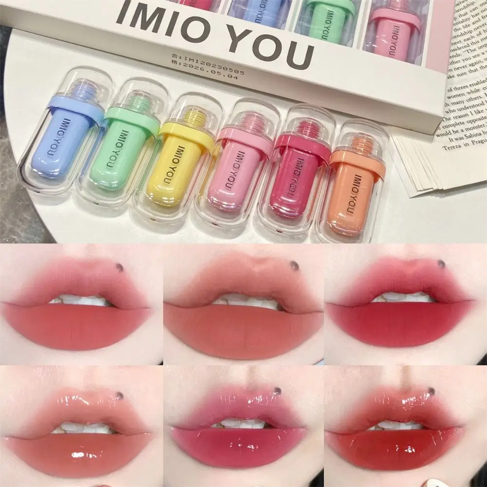 Glad Water Licht Lipgloss Droge Lipverzorging Kristal Hydraterende Lip Getint Langdurige Niet-Plakkerige Cup Lip Plumper Make-Up Tool