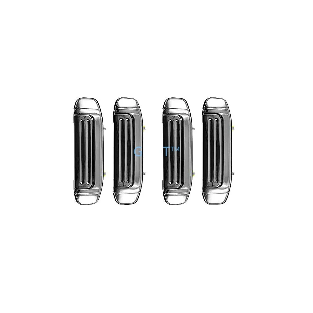 

4 Pieces Plastic Chrome V32 V33 Door Handle for Pajero 2 Black Door Bar for Montero V31 V43 1989-1999 Door Pedal 6470 6473 2030