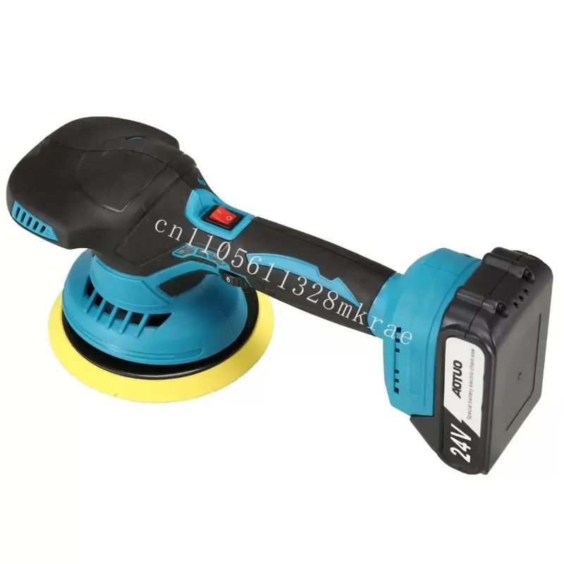 

Portable 110V Car Beauty Polisher Lithium Battery Electric Sander Belt Sander Including Polishing Pad Accessories