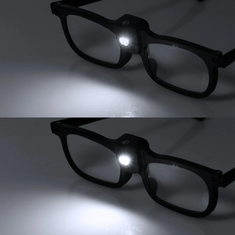 250 / 350 Degree Illuminated Magnifier Eyewearing Presbyopic Lupa Spectacles Magnifying Glasses with LED Light Reading Glasses