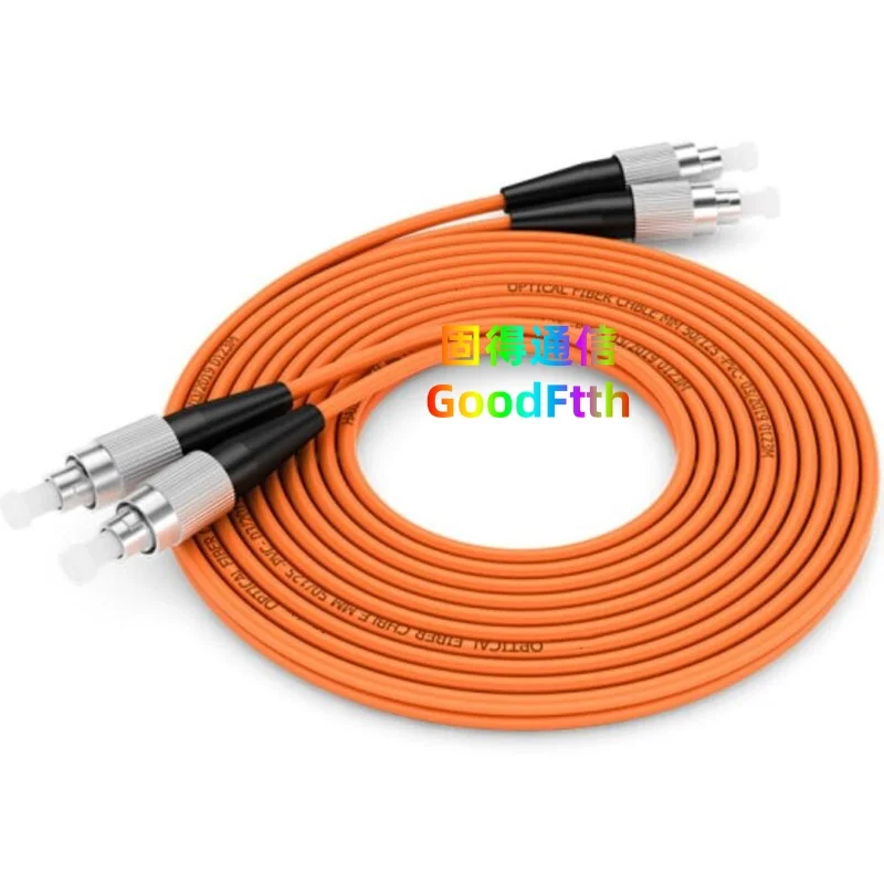 Cable de conexión FC-FC 50/125 1G OM2 Duplex 0,5 m-300 m Cable puente GoodFtth