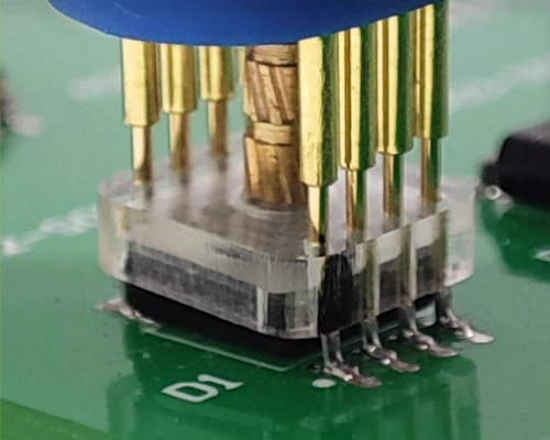Imagen 2 del producto Cable quemador de chip para Sop8 wson, 4 piezas, descarga de chip, SONDA DE ESCRITURA quemada, aguja de resorte, flash eeprom, Sop8 wson