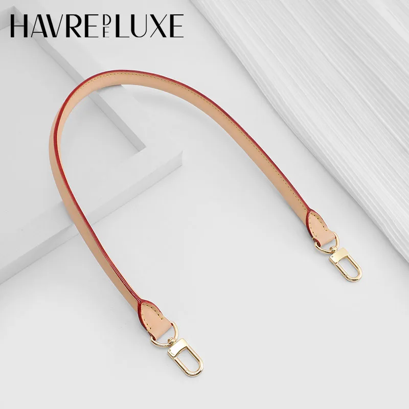 100% Genuine Vachetta Leather Bag Strap for Speedy 20 25 30 Shoulder Straps Long Bags Belts Replacement bag Accessories