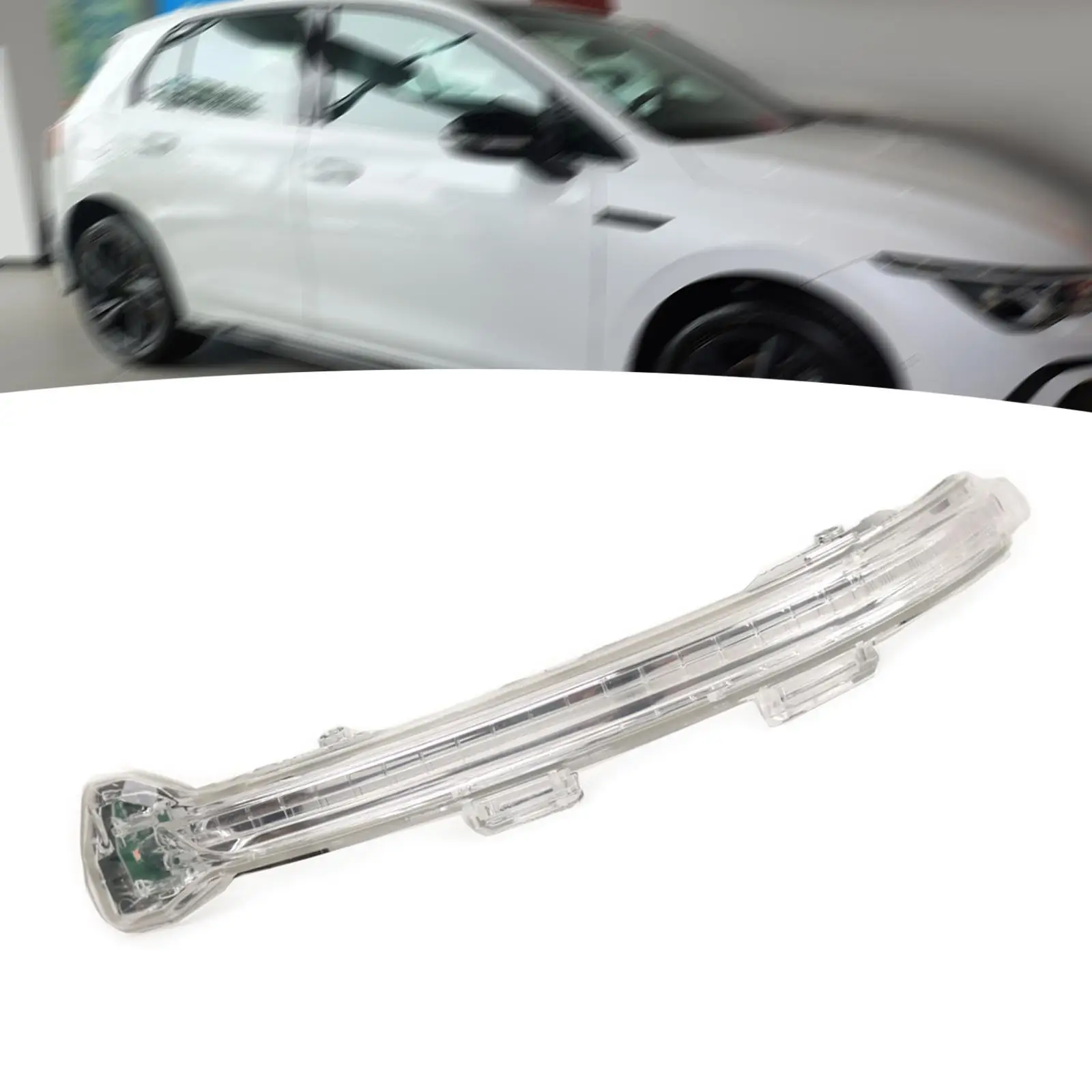 

Car Rearview Mirror Turn Signal Light 5G0949102 Right Side High Performance Easy to Install Direct Replaces for VW Golf 7 R