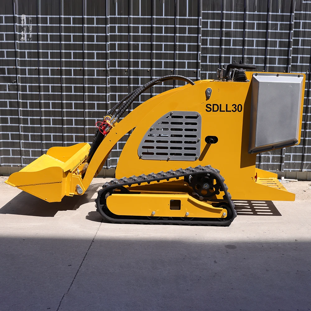 High Performance Skid Steer Loader Strong Power Industrial Loading Machine