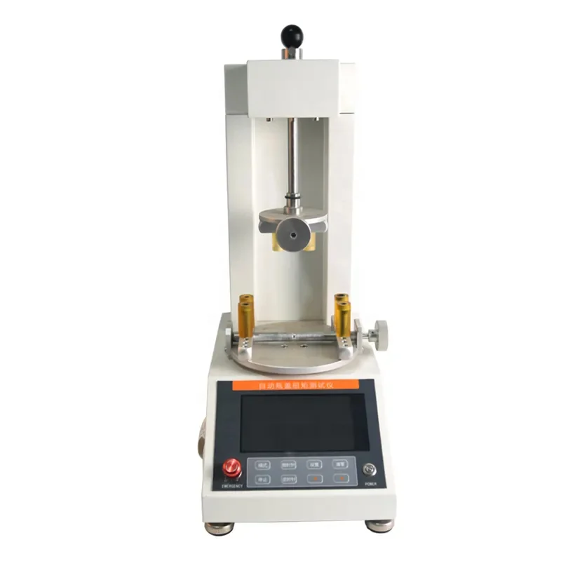 Automated Cap Torque Tester Machine for Testing  Beverage Mineral Water, Milk Bottles, Oil Buckets