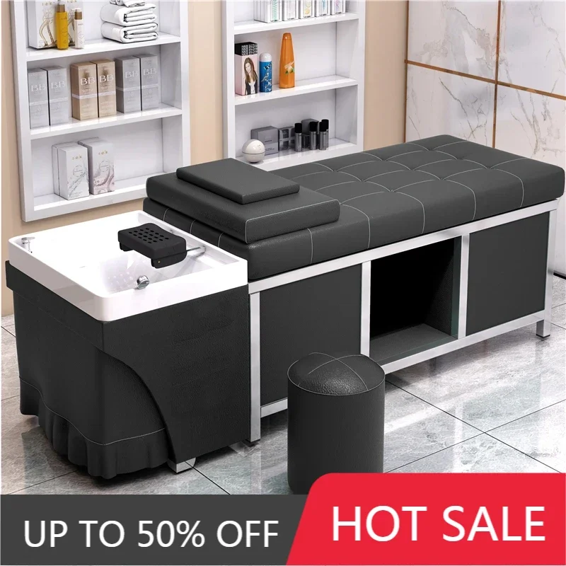 

Japanese Spa Hair Chair Shampoo Head Bed Chairs Aesthetics Beauty Washing Headspa Massage Table Haarwasstoel Water Hairdressing