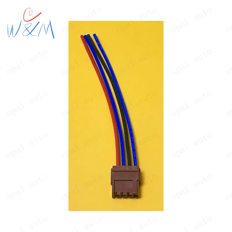 Wiązka przewodów silnika dmuchawy nagrzewnicy do Citroen Saxo Xsara Xantia Berlingo ZX AX 644178 Biała PCB