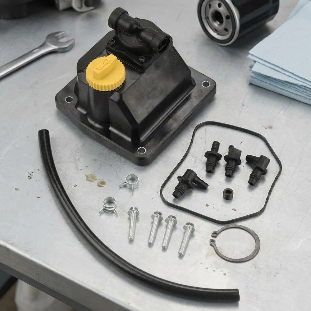 OEM Compatible Valve Cover and Fuel Pump Assembly for Small Gas Engine Repairs Including Part Number 24 559 10 S