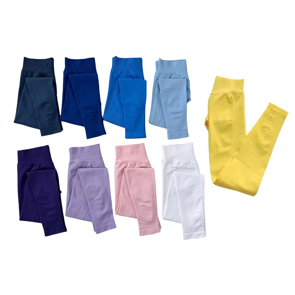 

Resistance Training Pants Yoga Leggings Pants Women's Girl's Seamless Dynamic Scrunch Butt Daily Leggings Gym Fitness Yoga Pants