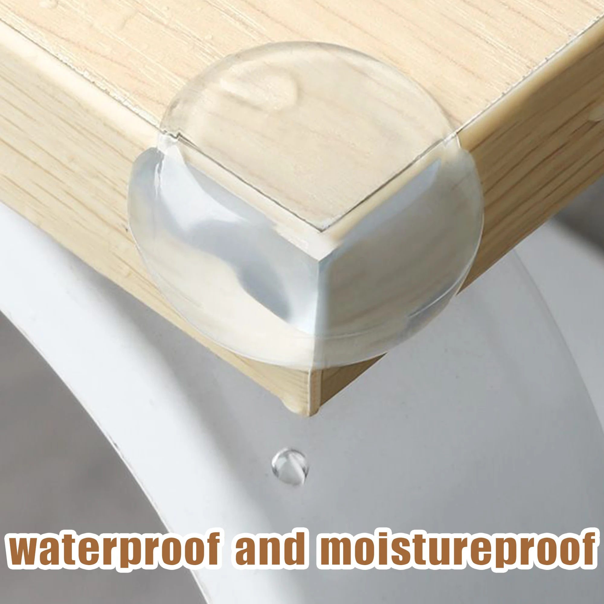 

Extra Large & Ultra-Safe Baby Corner Protector Guards - 16-Piece Transparent Table Corner Protectors for Furniture, Super Strong Adhesive, Easy to Install Child Safety Set(Transparent Round)