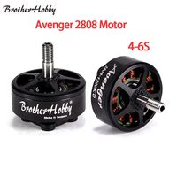 Brotherhobby Avenger 4PCS 2808 1350KV / 1500KV / 1900KV 4-6S Brushless Motor 7-9inch propeller for RC FPV Racing Drone