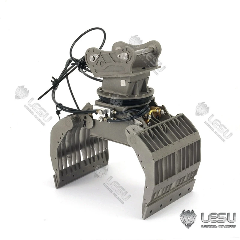 LESU Metall-Greifzange mit fester Halterung für 1/14 RC Hydraulikbagger Outdoor-Spielzeug TH16933 LKW DIY Zubehör Spielzeug – Detail 5