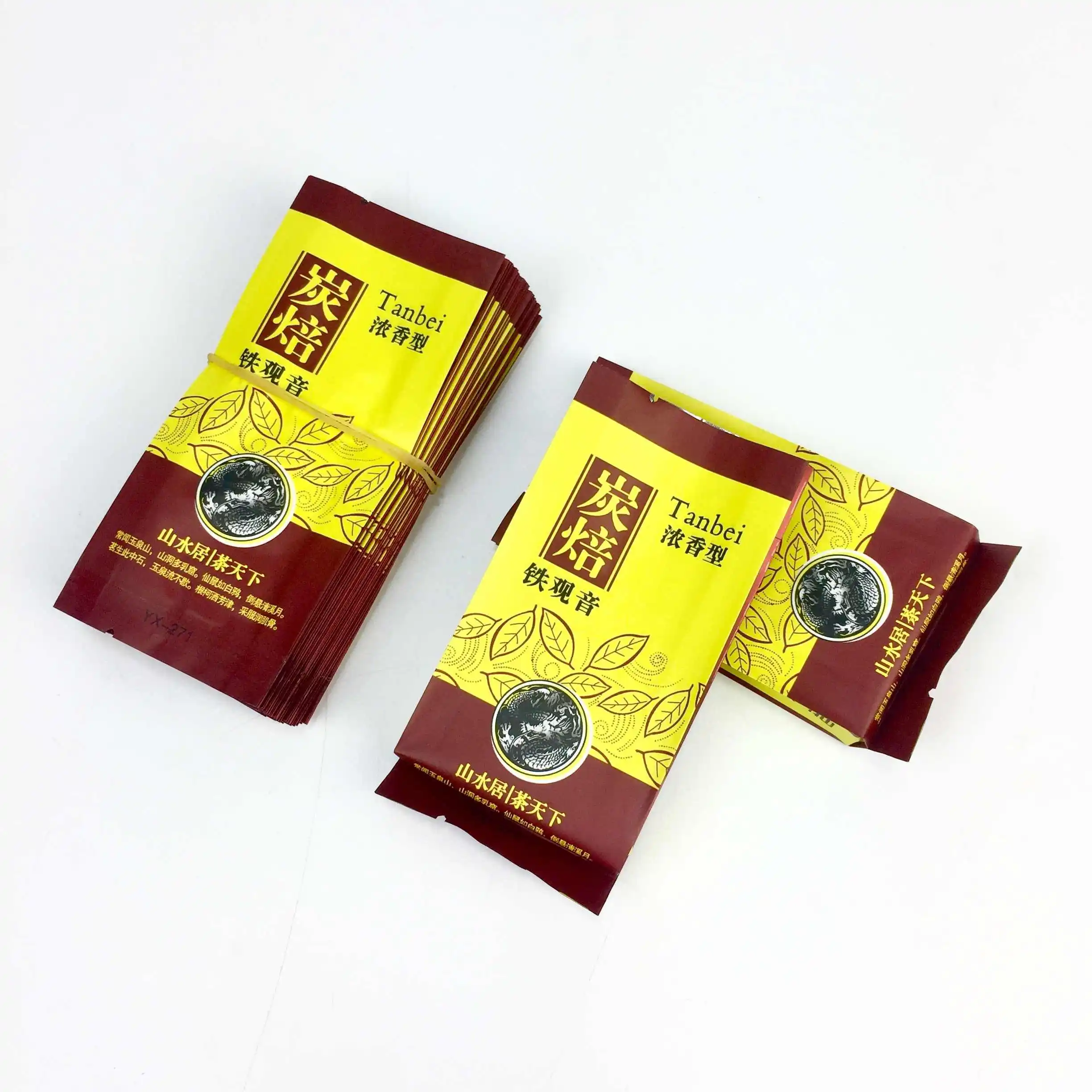 500g Chinese Tieguanyin Vacuum Plastic Bag Fresh Anxi Tieguanyin Oolong Tea Compression Packaging Bag