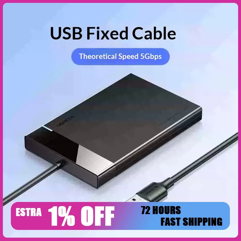 UGREEN 30847 Docking Station Adapter USB 3.0 2.5 Inch SATA External Hard Drive Enclosure US221.