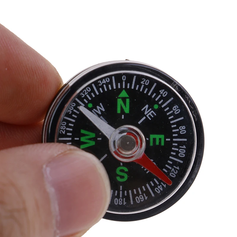 30mm Camping Hiking Compass Navigation Portable Handheld Compass Survival Practical Guider Outdoor Camping Survival Compass