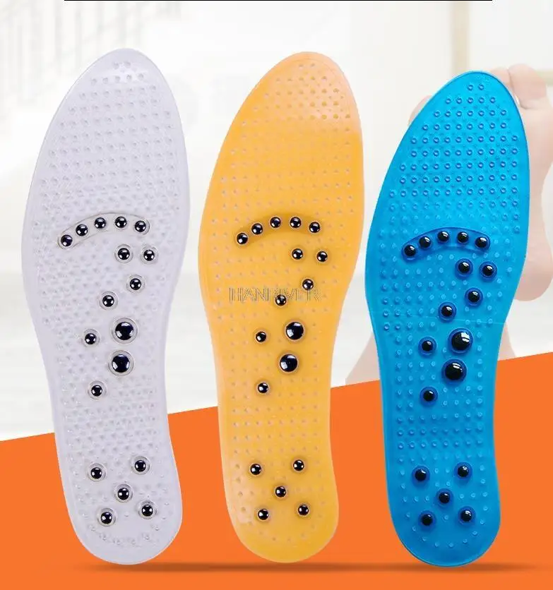 

18 Magnets Magnetic Massage Insoles Foot Acupressure Shoe Pads Therapy Slimming Insoles for Weight Loss Cutting Pads