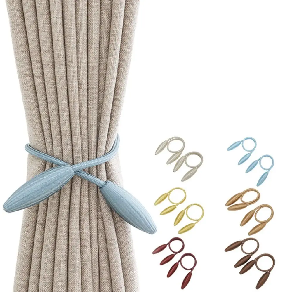 Arbitrary shape strong Curtain Tiebacks Plush Alloy Hanging Belts Ropes Curtain Holdback Curtain Rods Accessoires