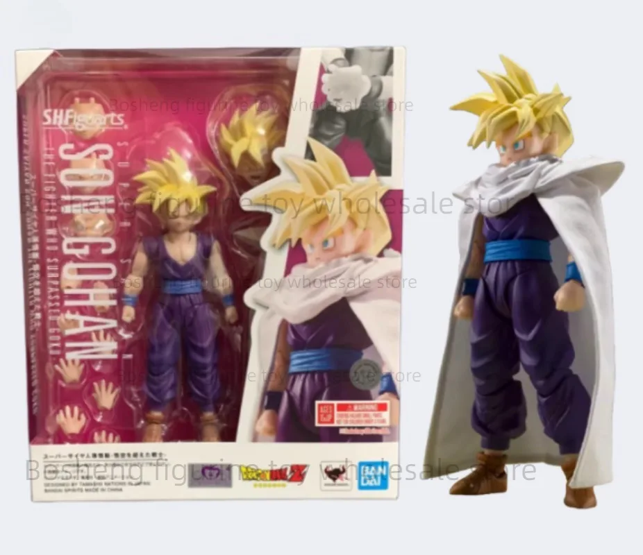 

Оригинальный BANDAI S.H.Figuarts Super Saiyan Son Gohan The Warrior Who Surpassed Goku Dragon Ball Z в наличии аниме-модель игрушки