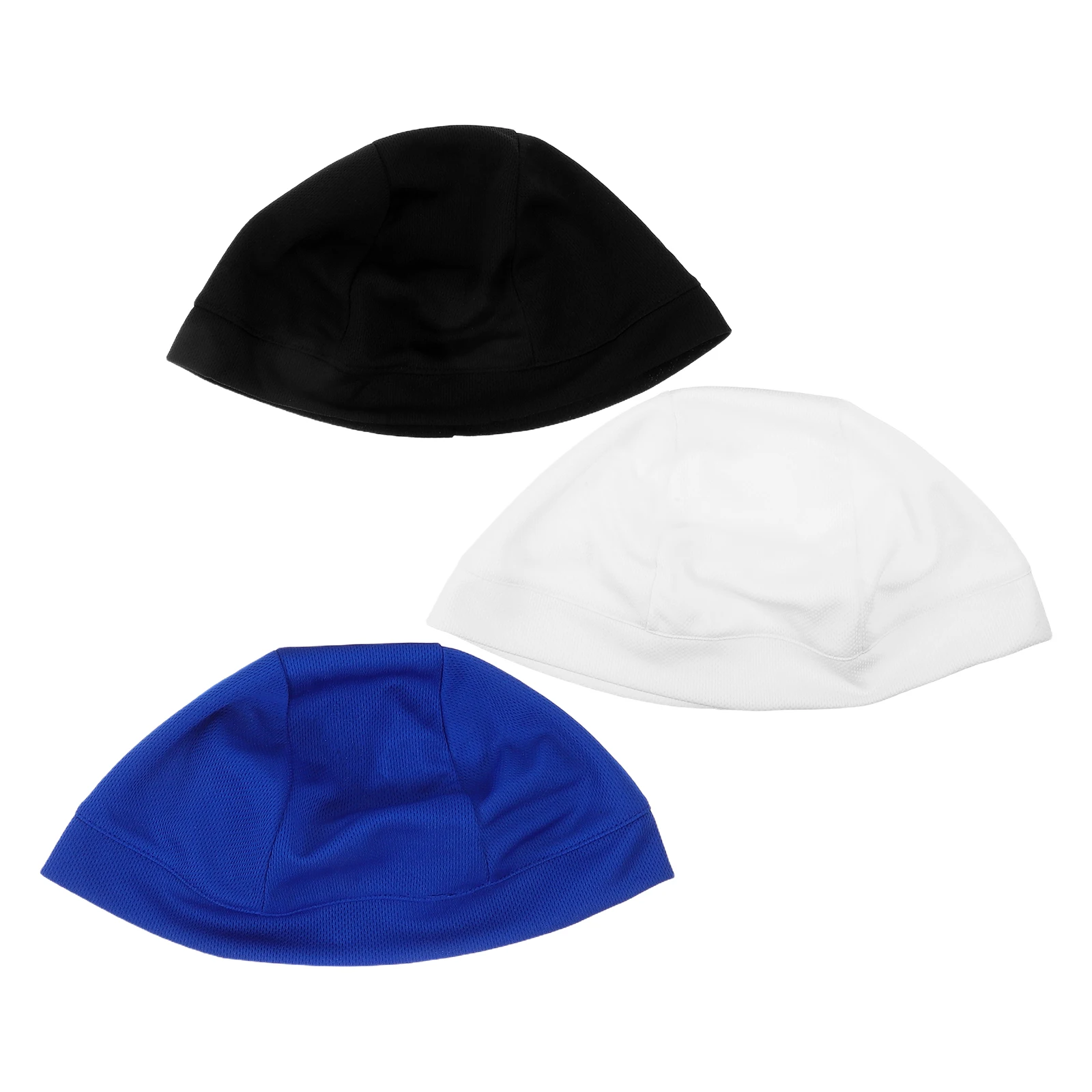 

3pcs Quick Dry Cycling Liner Cap Women Breathable Sweat Absorbent UV Protection Sports Inner Liner Helmets Compatible Riding