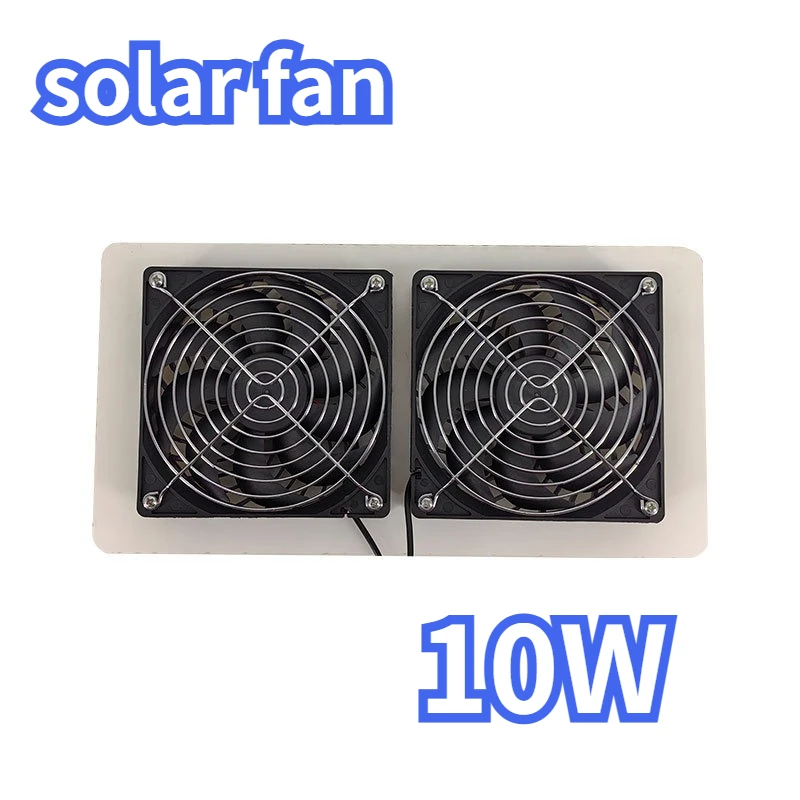 

Multi-Crystal Solar Powered Fan - Pet Cooling Fan, Eco-Friendly Portable Ventilation Fan for Outdoor Camping & Green Living
