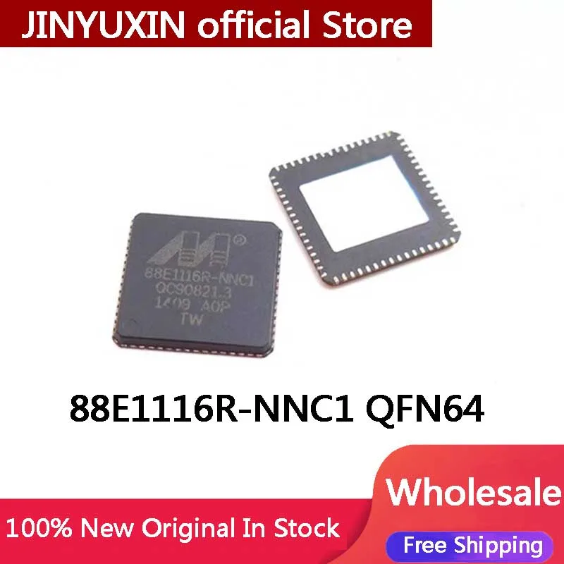 

100% New Original 88E1116RA0-NNC1C000 88E1116R-NNC1 QFN-64 transceiver IC chip chip In Stock