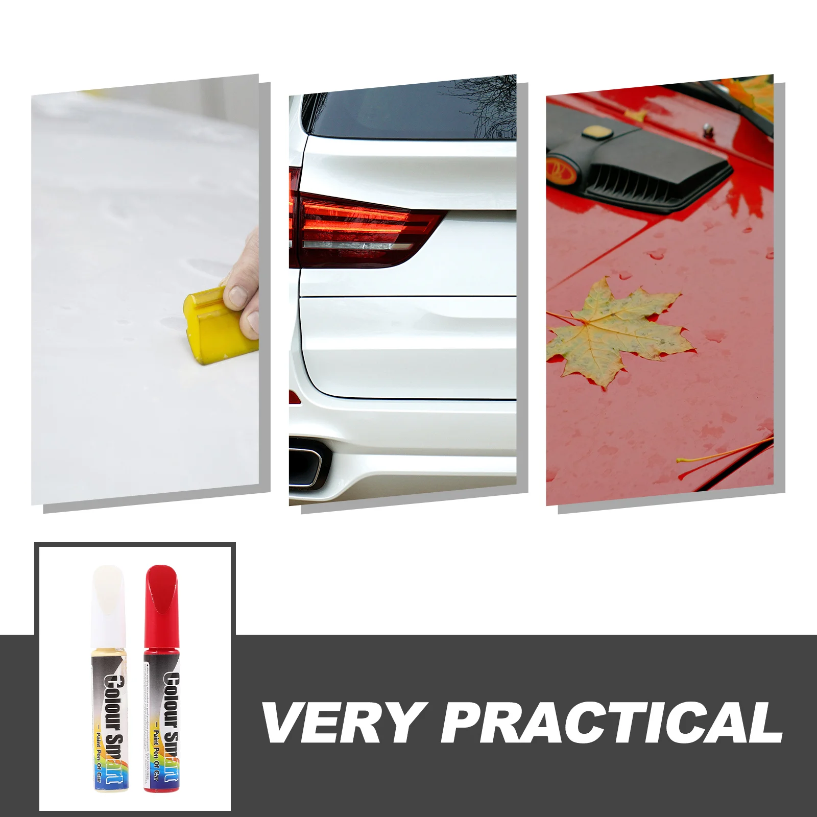 

Car Paint Repair Pen Pearl White Black Scratch Remover Tool Kit for Cars Auto Paint Marker Solution Vehicle Fix