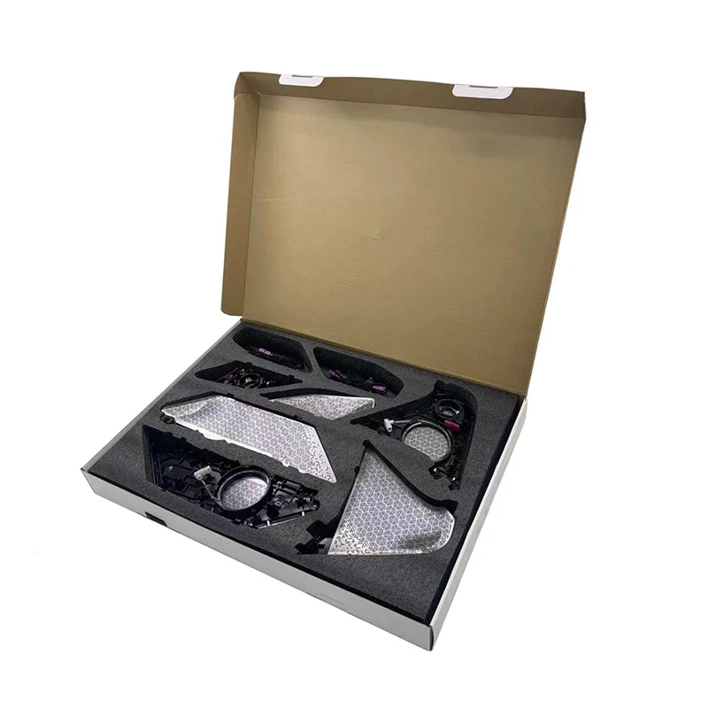 G70 Flowing LED Speaker Cover Ambient Light for BMW 7 Series G70 Interior Upgrade Kit 128 Colors