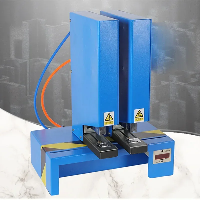 Upgrade QZJH-200 Pneumatic Binding Machine Automatic Stapler Multi-station Stapler Pneumatic Heavy Duty Stapler QZJH-200