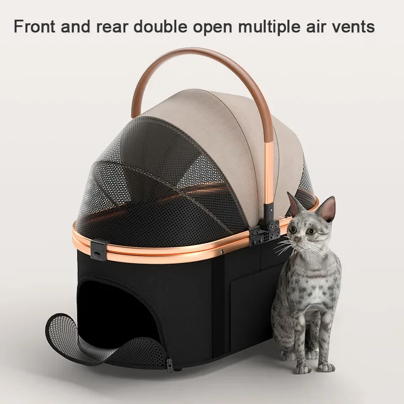 Pet Stroller,Bello Puppy Stroller Detachable Pet Stroller For Dogs Pet Carriers & Travel Products