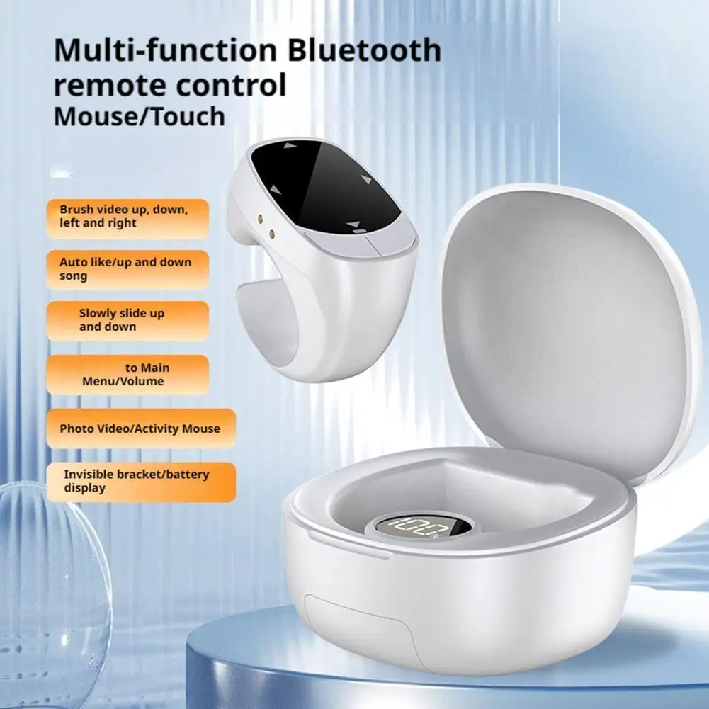 

Bluetooth-совместимый пульт дистанционного управления для мобильного телефона, контроллер для селфи на кончиках пальцев, щелчок, любиющий шкив, переворачиватели страниц ﻿