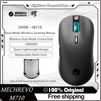 Mechrevo M710 Gaming Mouse Dual-Mode Wireless Paw3325 10000dpi Detachable Cover Custom Macro Driver Office Long Endurance Mouse