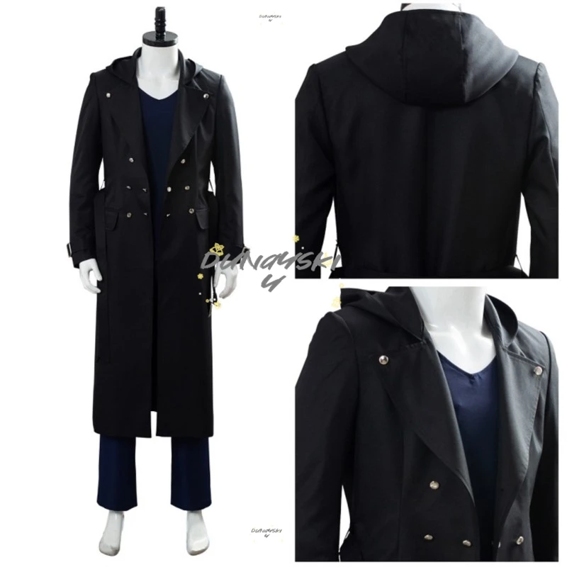 League of Villains Shigaraki Tomura Cosplay Costume My Hero Dark Villain Outfit Halloween Jacket Anime Character view 4