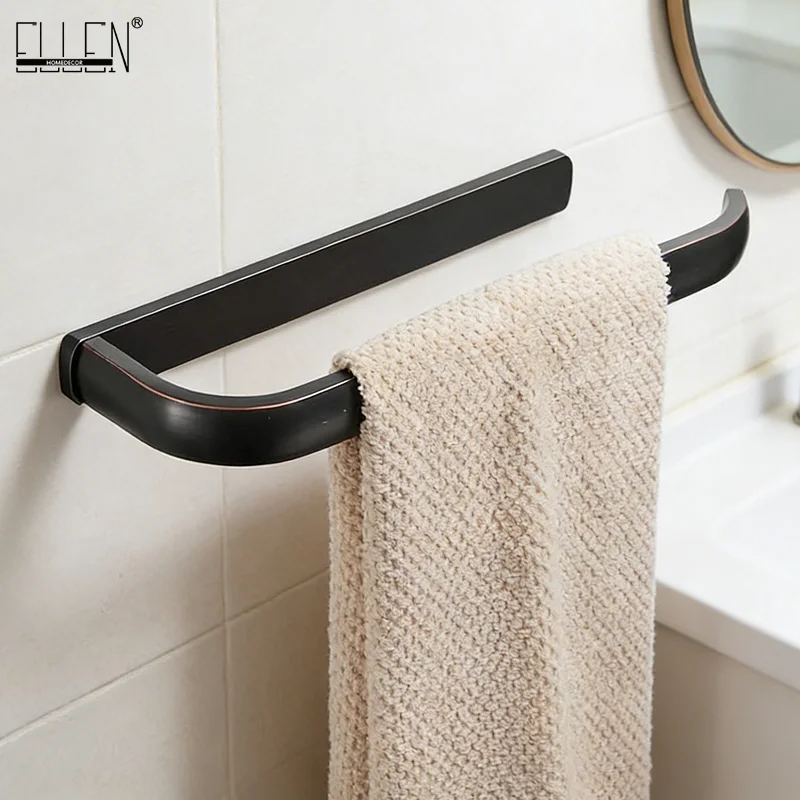 Brass Hand Towel Bar for Bathroom, Rustproof Wall Mounted Towel Rack Hanger Bathroom Hardware Accessories Towel Holder 12 Inch