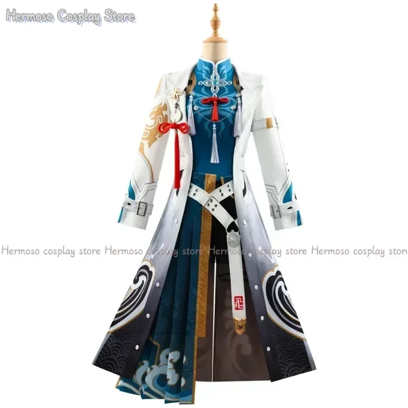 Honkai Star Rail Feixiao Cosplay Kostüm Perücke Spiel Uniform Kopfbedeckung Fei Xiao Cosplay Kostüm Halloween Party Uniform Frauen Männer