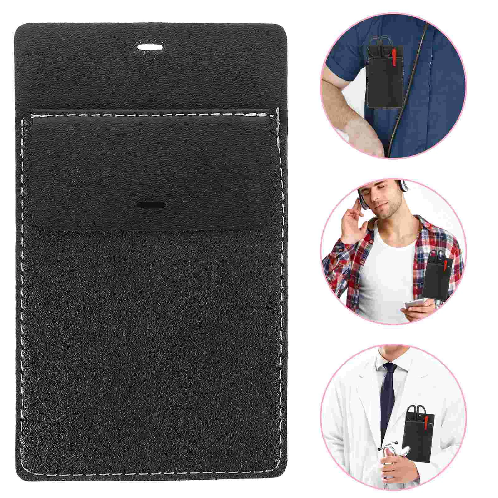 Pocket Protector Pen Holder Organizer Sleeve Classroom Protective Case Pencil Pouch with Pockets