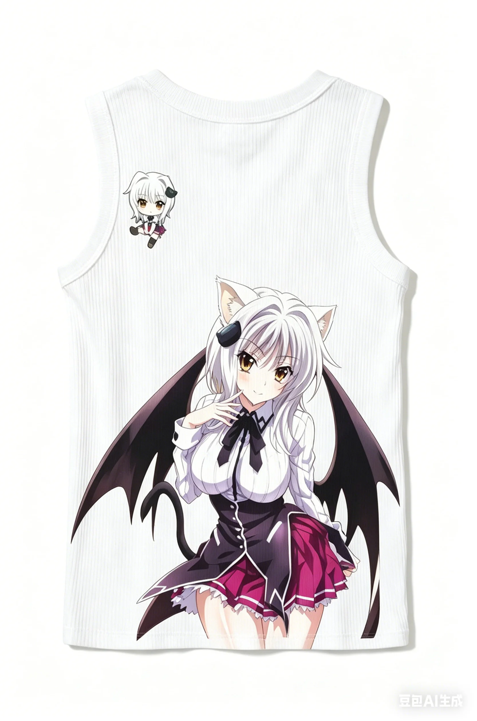 High School DxD Ribbed Tank Streetwear Anime Lover New Model personality Clothes Year round clothing Unisex high quality Couples