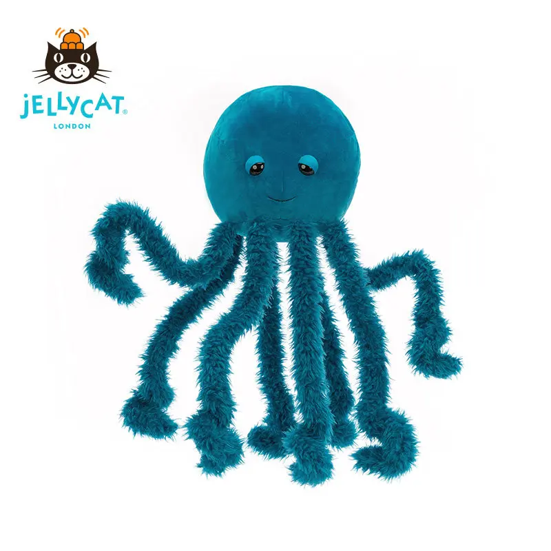 

Genuine UK Jellycat Letty Jellyfish Super Soft Cuddly Plush Toy Baby Soother Companion Quirky Octopus Gift For Kids