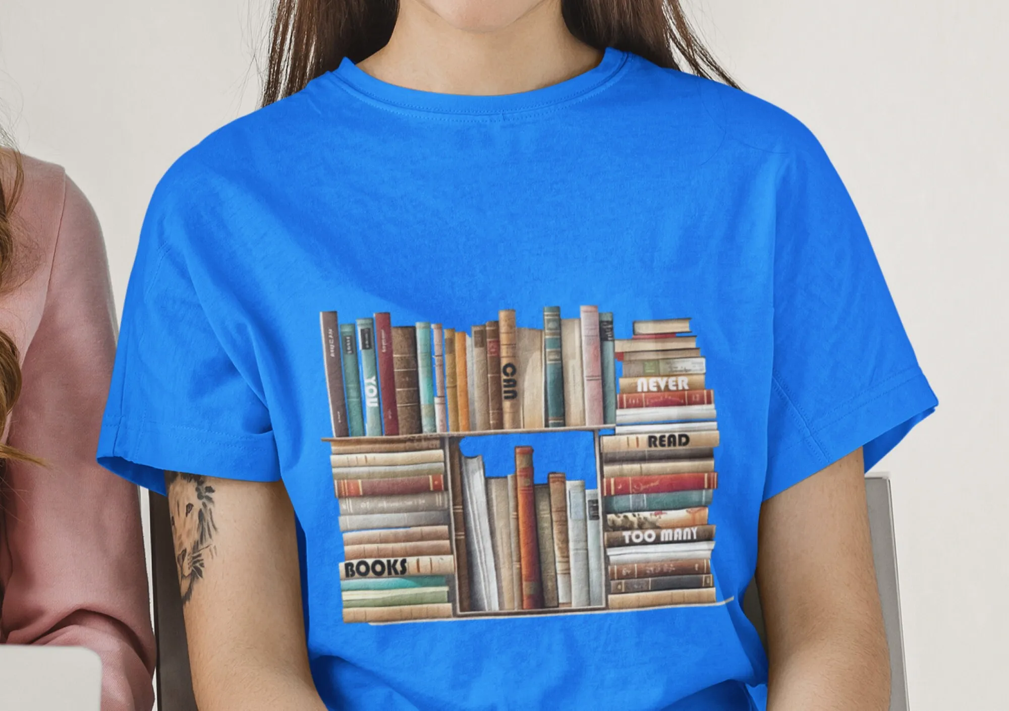 Book Lovers T Shirt… - image