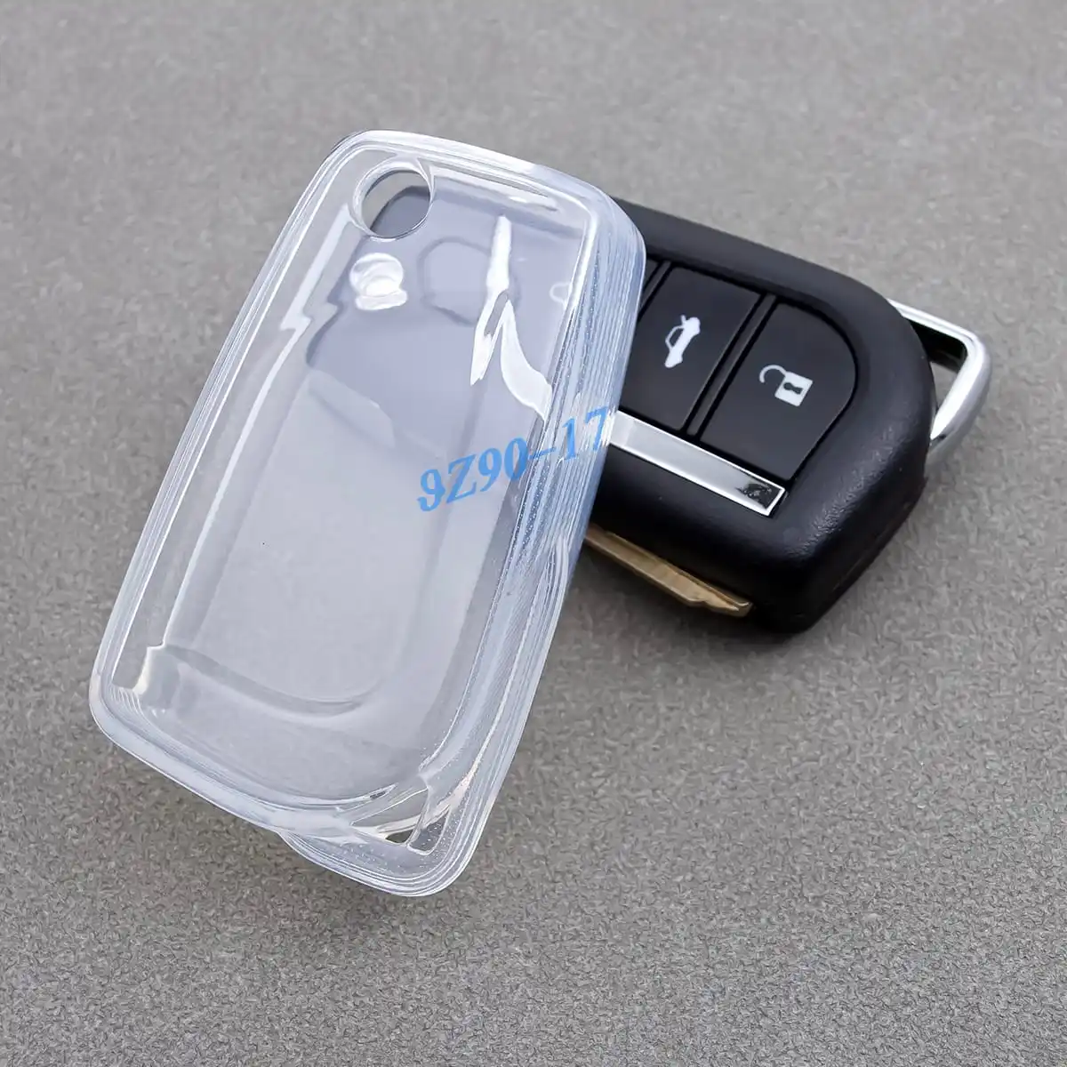 

Прозрачный полностью прозрачный чехол из ТПУ для автомобильного смарт-ключа для Toyota CHR Corolla Hatchback Sedan RAV4 Camry LE Hilux