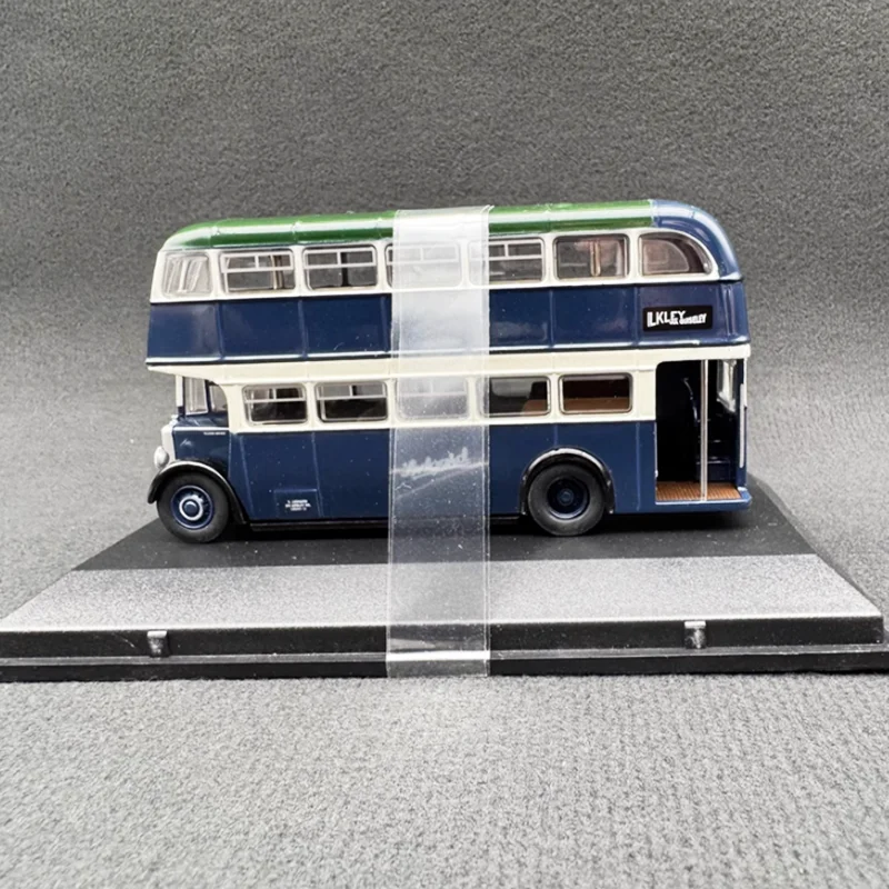 OXFORD Diecast 1:76 Scale Alloy Double Decker Bus Model Finished Product Simulation Toy Collection Gift Static Display