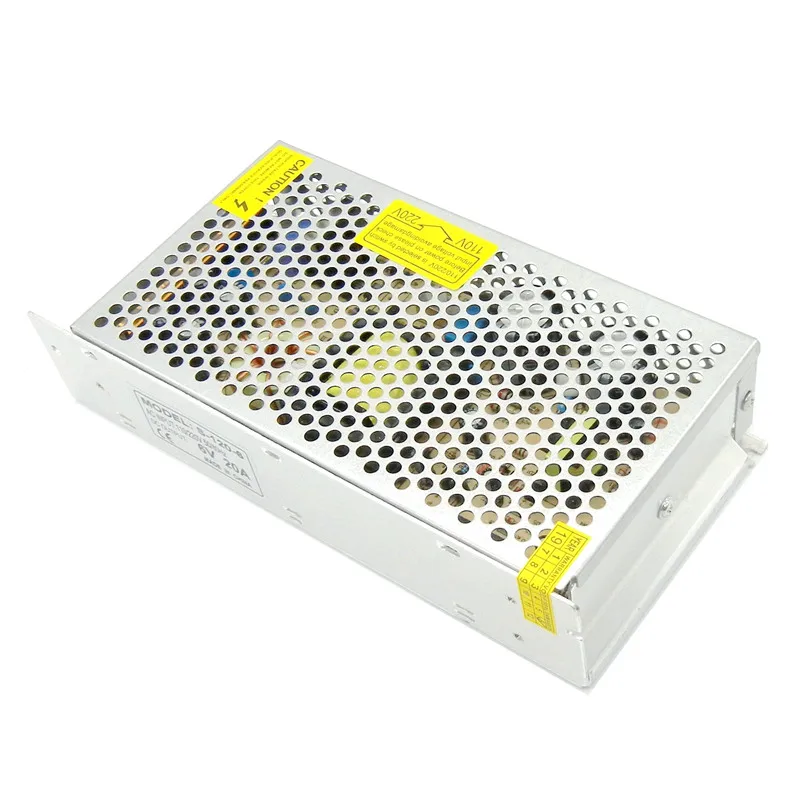 Regulated 6V Switching Power Supply 20A 120W 30A 180W Driver 110V 220V AC to DC  Source Transformer SMPS For Monitoring System