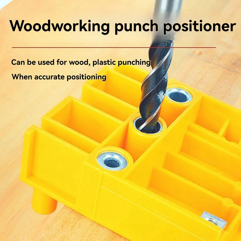 AC62-2 Sets Woodworking Hole Punch Locator For Precision Drilling Tool Set