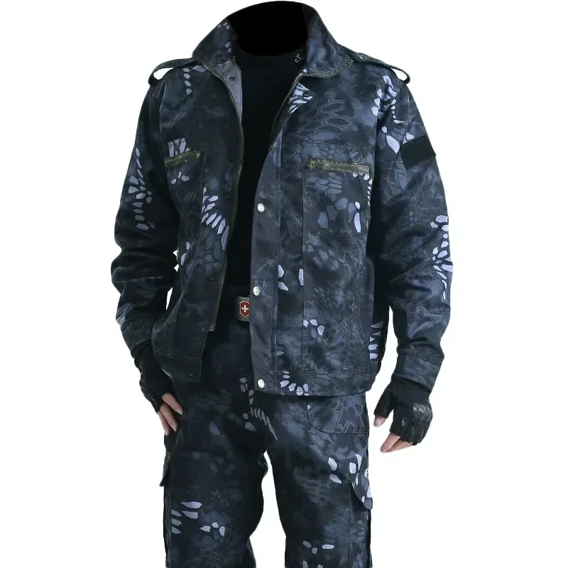 Uniformi militari unisex per marito da uomo per attrezzatura da lavoro da caccia estiva tuta militare abbigliamento tattico mimetico esterno