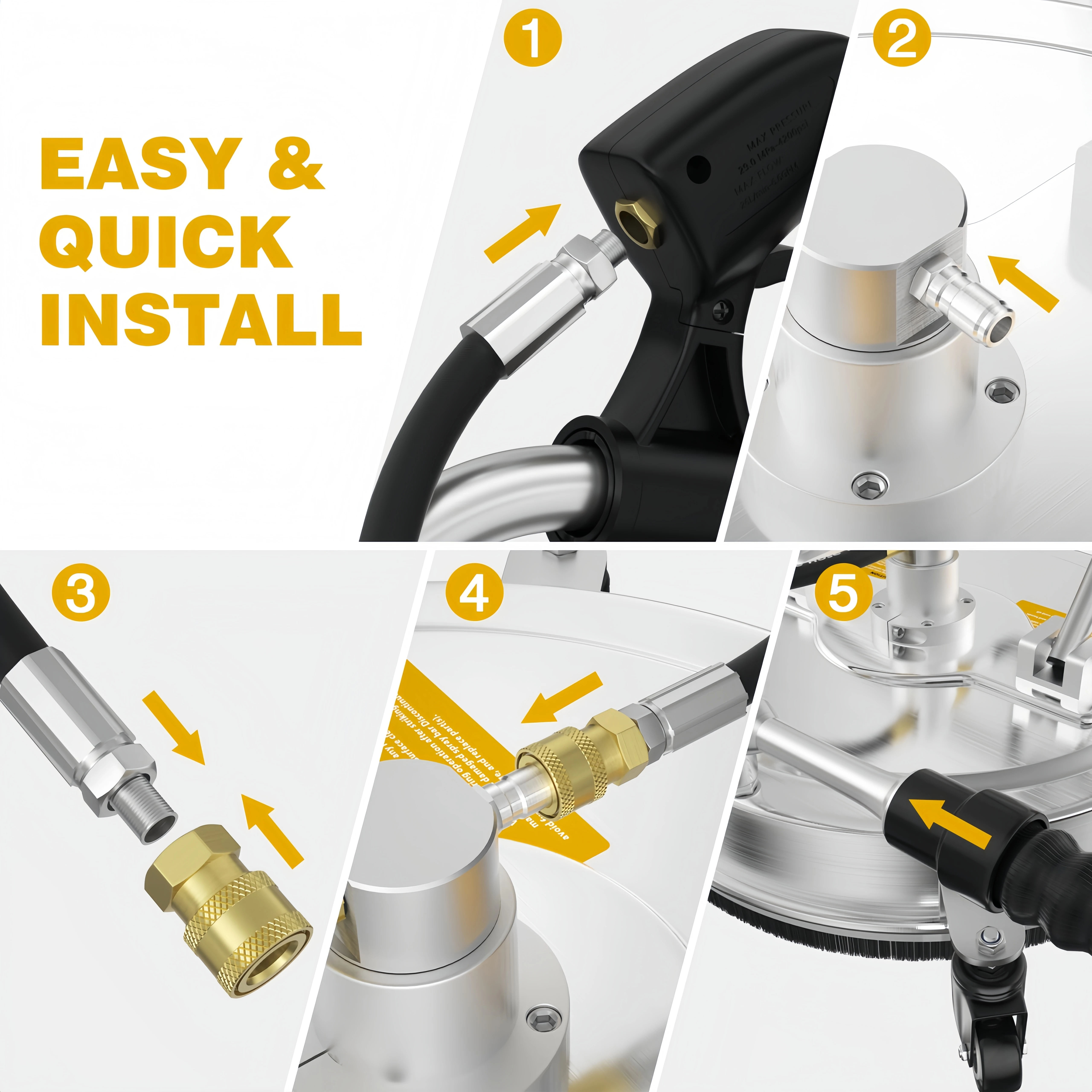 Dual Handle Pressure Washer Surface Cleaner 20