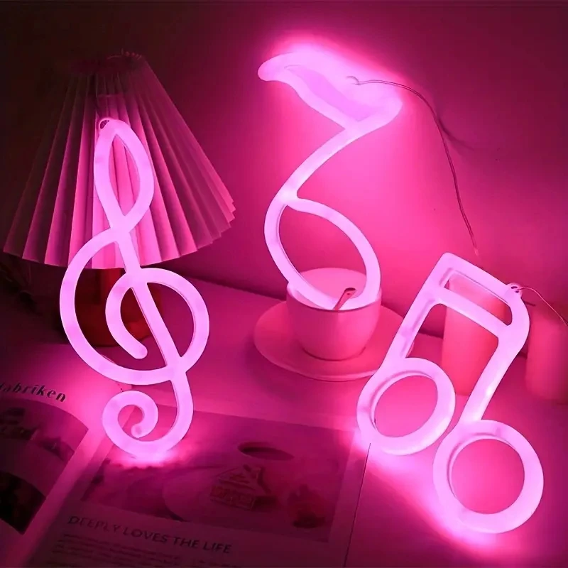 Double Sided Gamepad Neon Light Fashion Pendant Night Light Multipurpose Decorative Wall Mounted Light USB Powered