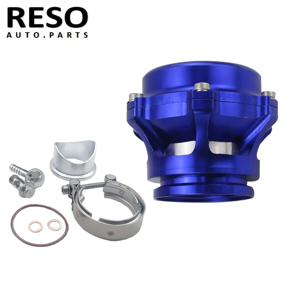 RESO--Aluminum Jdm 50mm Blow Off Valve Q Typer BOV With V Band Flange Universal With Logo High Quality