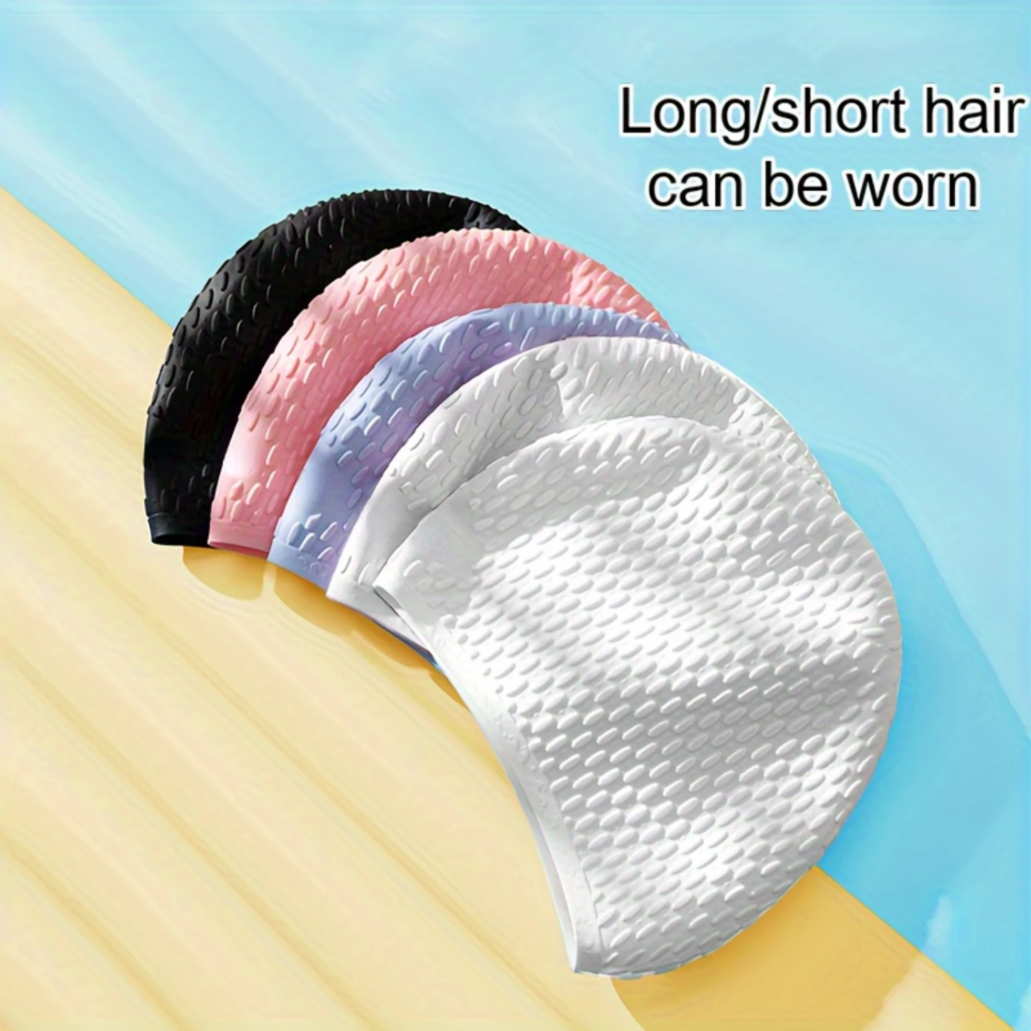 

Premium Silicone Waterproof Swimming Ear Protection - Soft, Flexible, & Durable for Comfortable Swim - Ideal for Recreational &